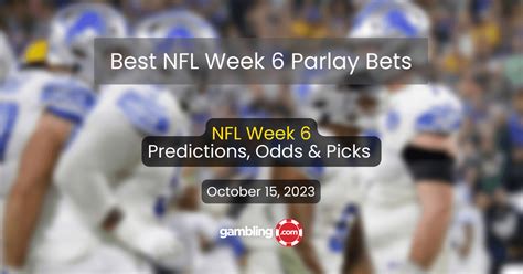 best nfl parlay bets|NFL Week 17 Parlays Picks, Odds and Best Bets (+978) .